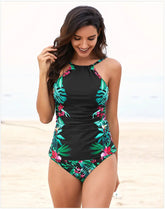 Tankini de damă ''Beach Flower'' - Zappy Fashion Romania
